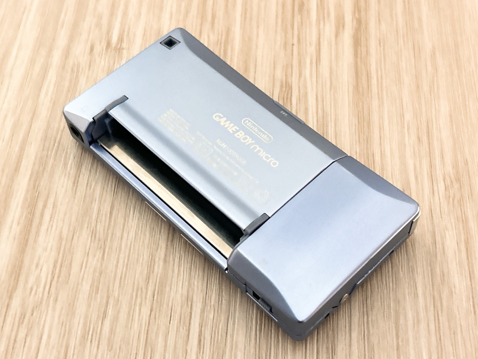 Mint – Nintendo GameBoy Micro Blue Console Tested w/ Charger & Case GBM