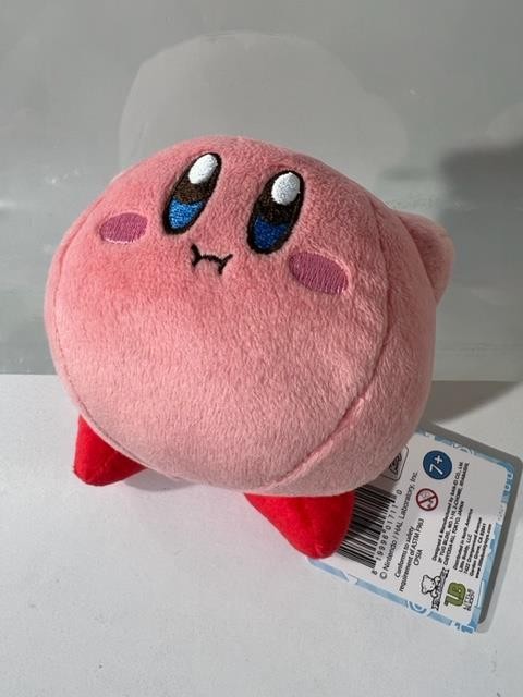 Kirby Hovering 3.5″ Dangler Plush w/Clip – Little Buddy 1711 – NWT Authentic