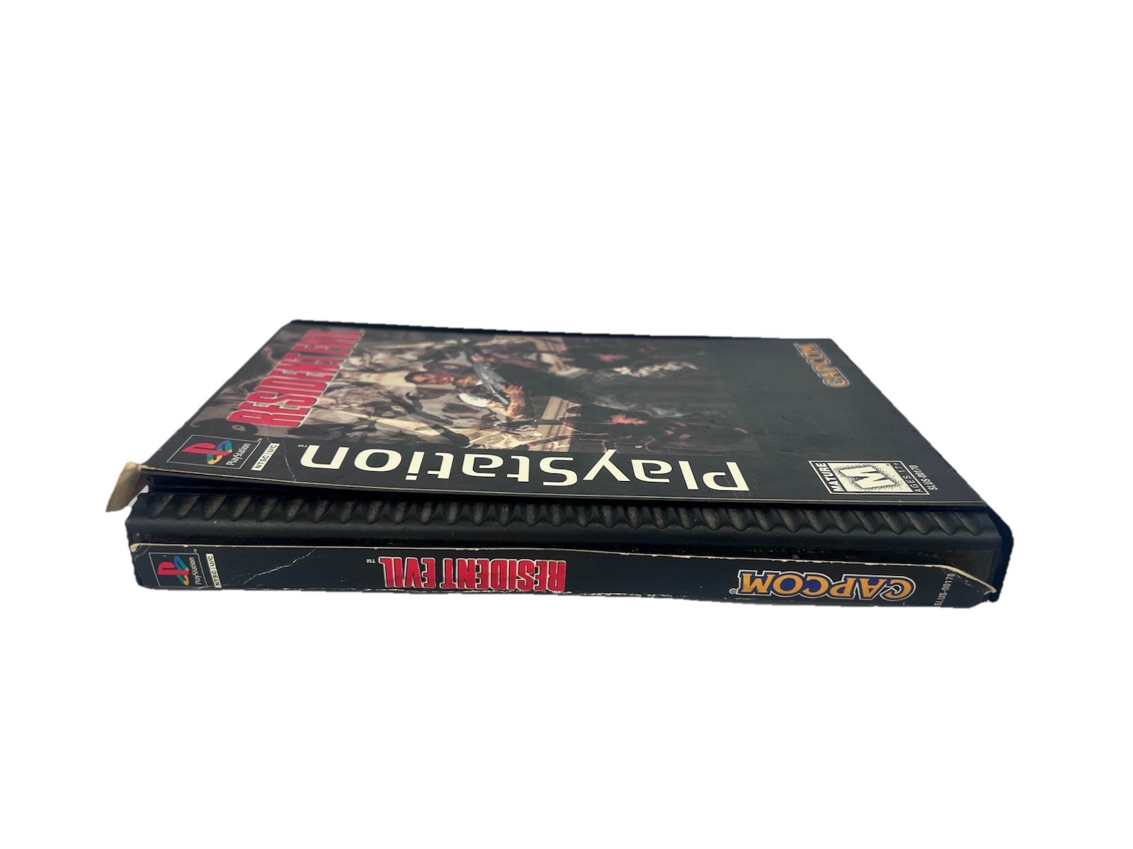 Resident Evil (Sony PlayStation 1, 1996) Long Box CIB With Registration Card