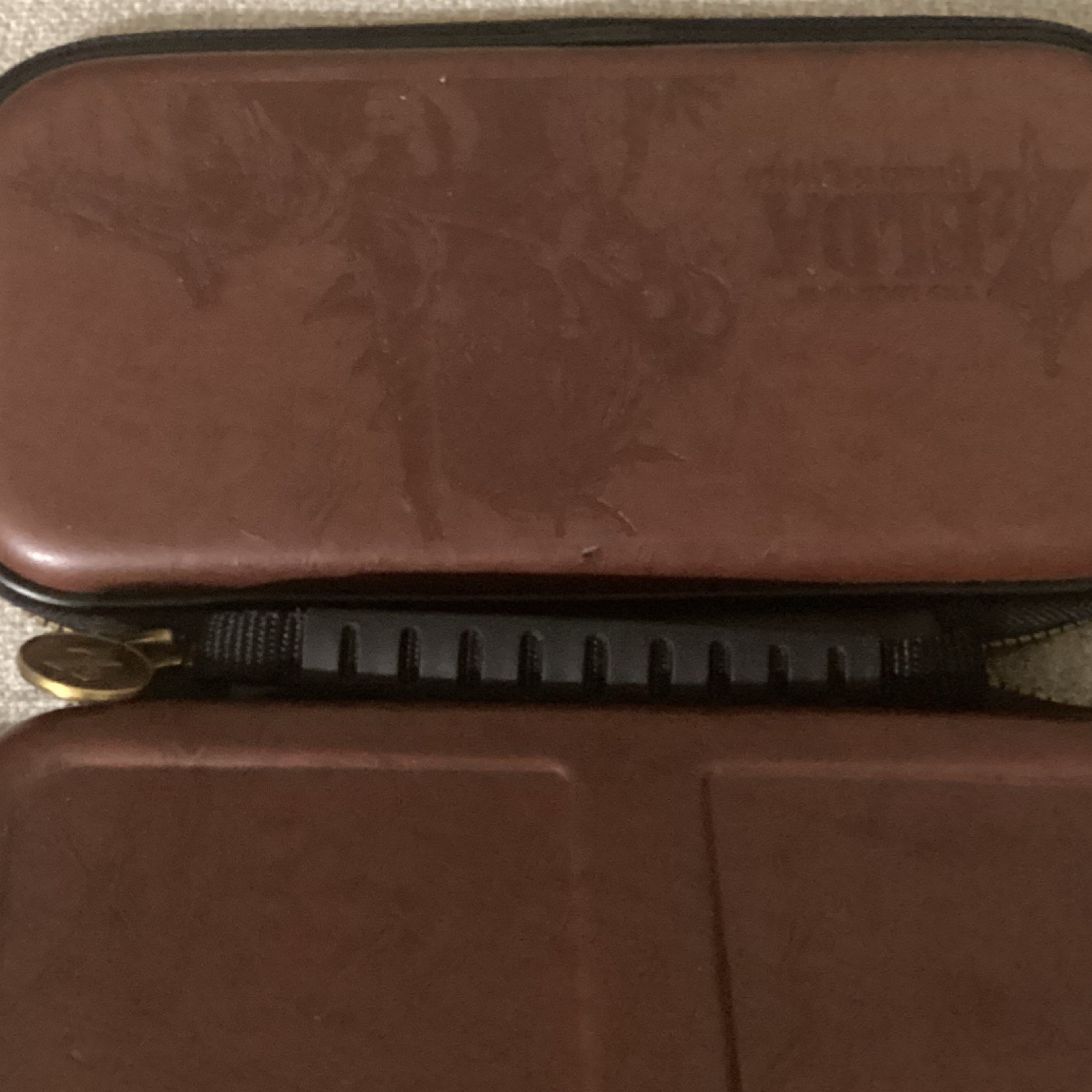 Nintendo Switch Zelda Breath of the Wild Brown Synthetic Leather Carrying Case