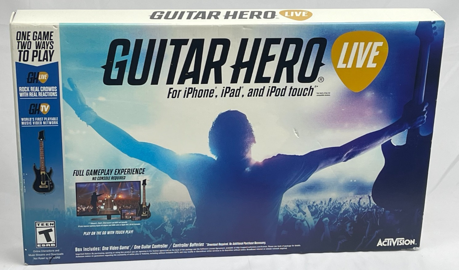 Guitar Hero Live Bundle iOS Apple, 2015 – New / Sealed Box!