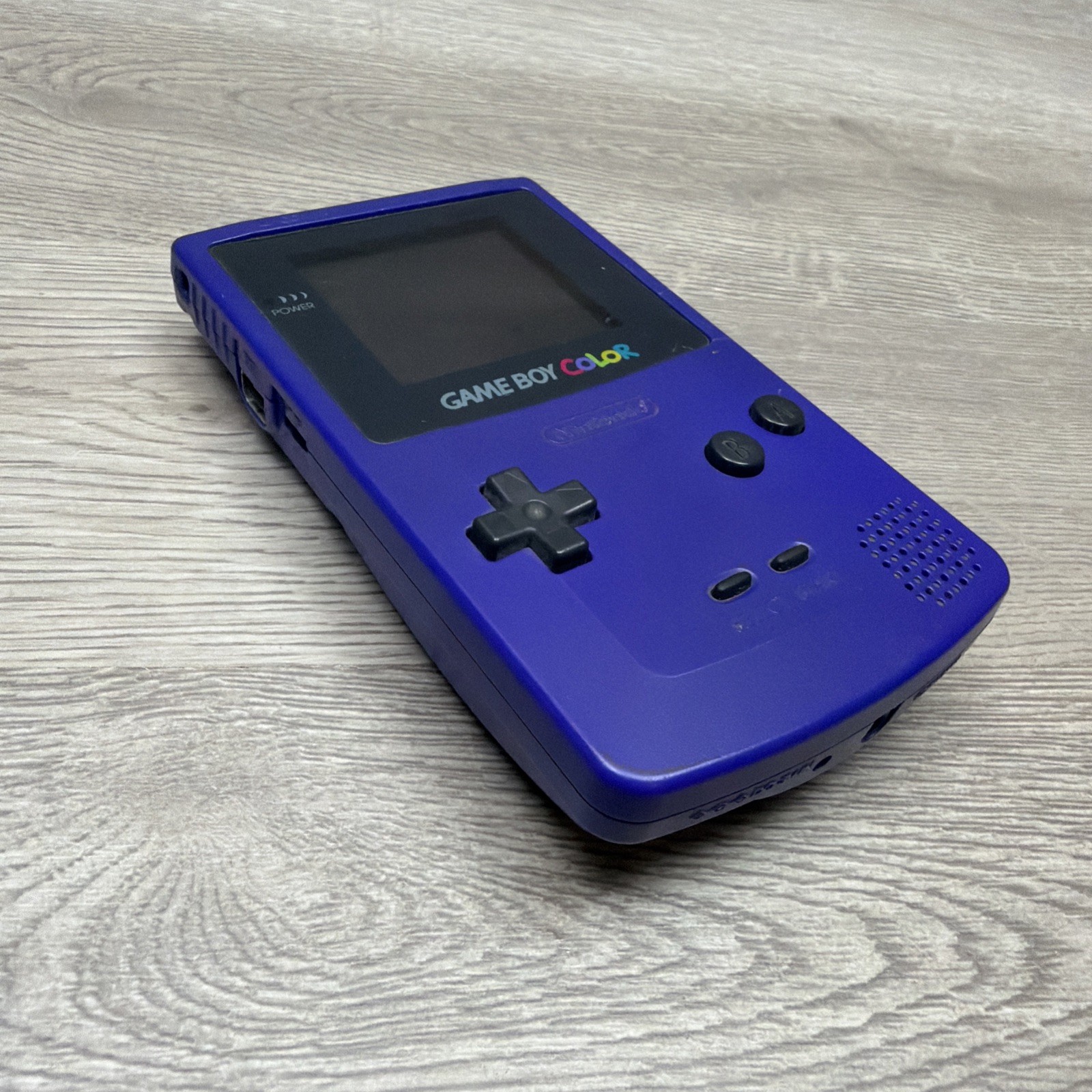 Nintendo Game Boy Blue Handheld System CGB-001 Battery Powered W/ Tetris Game