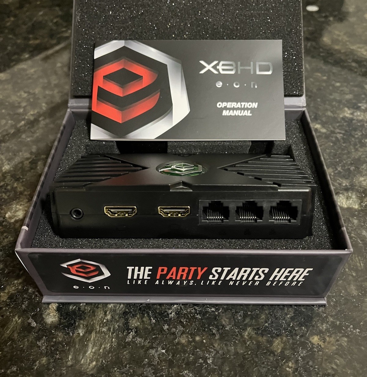 Eon XBHD HDMI and LAN Party Adapter for Original Xbox Complete Excellent