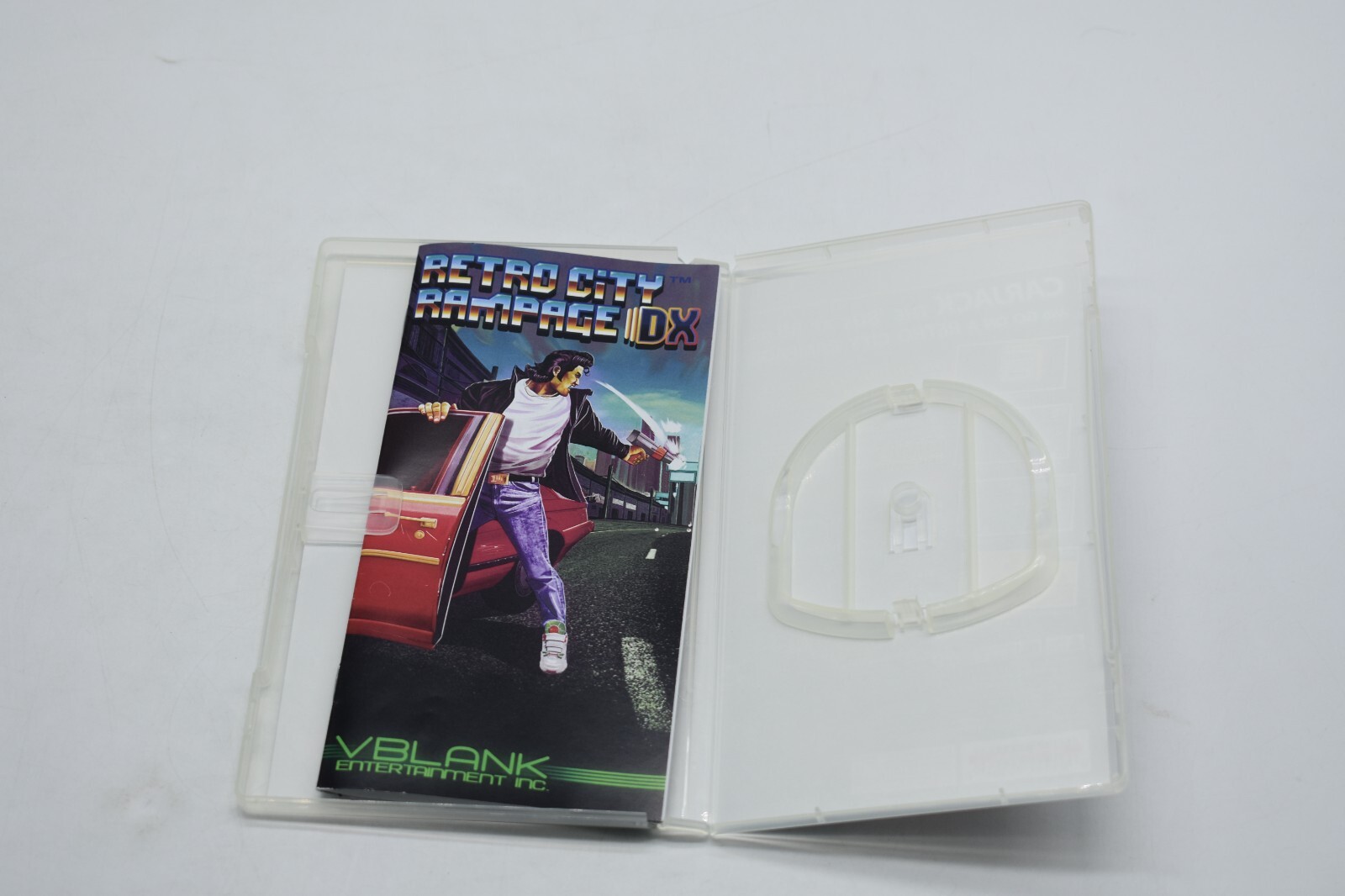 Retro City Rampage DX PSP Case & Manual Only *NO GAME*LIMITED To 3000*FAST SHIP
