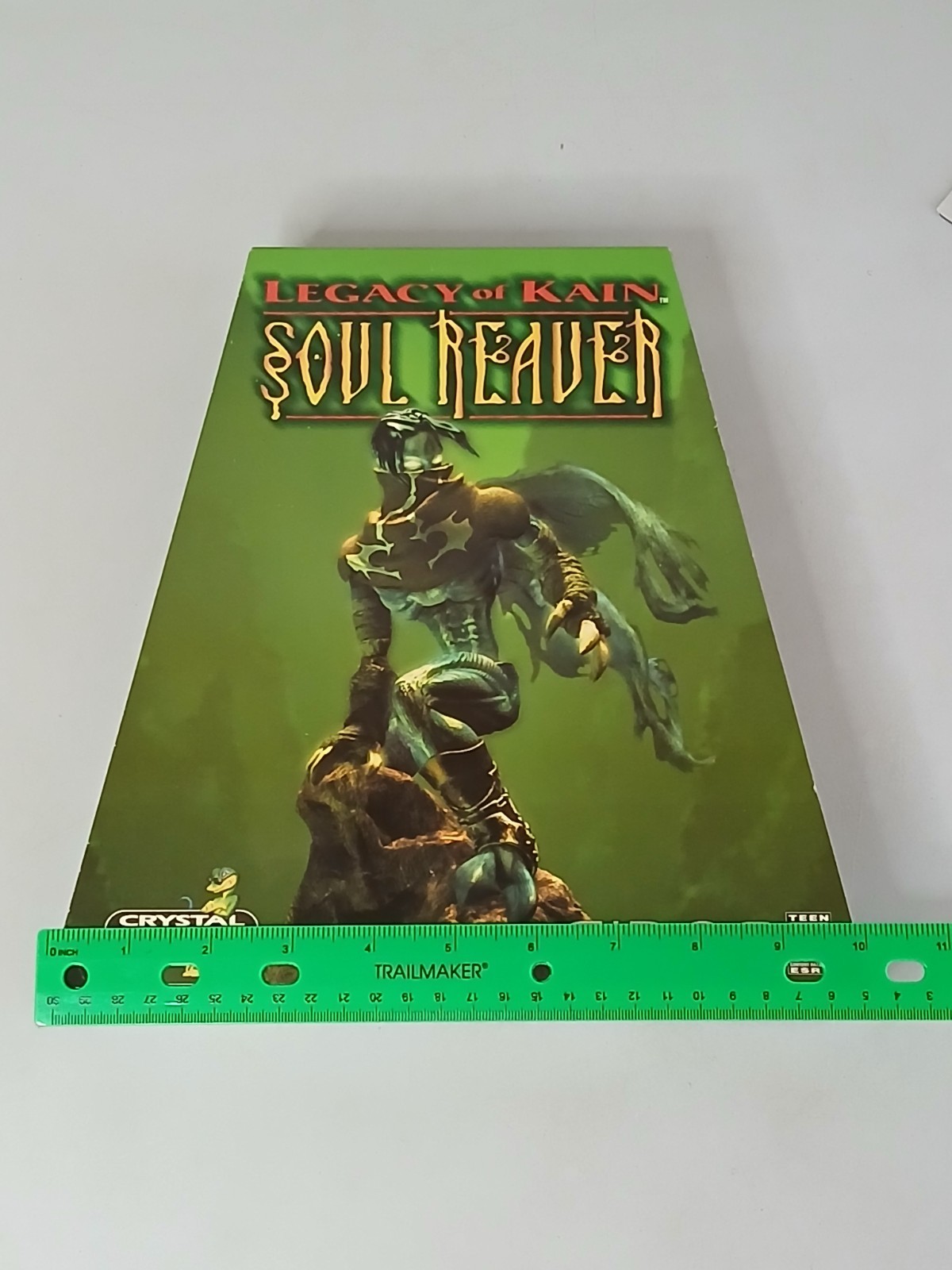 EIDOS Legacy of Kain Soul Reaver 1999 PC Game CD-ROM Trapezoid Big Box Complete