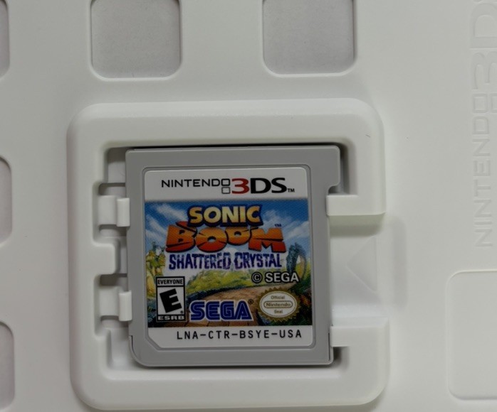 Sonic Boom: Shattered Crystal (Nintendo 3DS, 2014) & SONIC COLORS(DS)