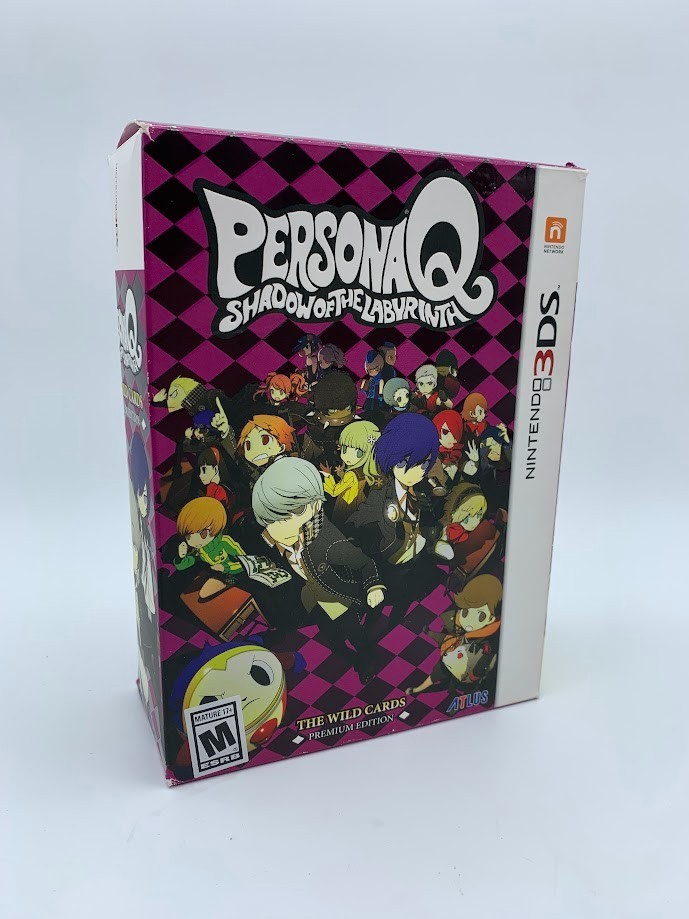 Nintendo 3DS Persona Q Shadows of The Labyrinth Premium Edition CIB Tested