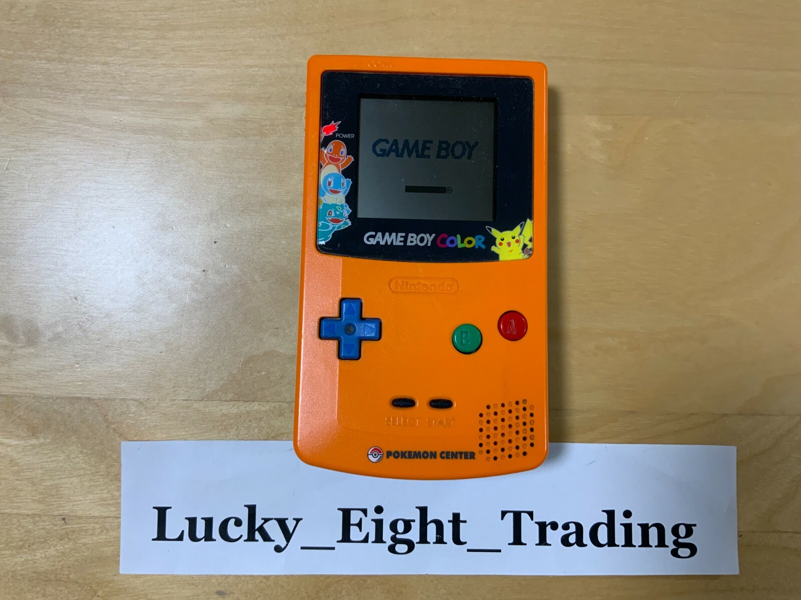 Nintendo Game Boy Color Pokemon Center 3 Years Anniversary [H]