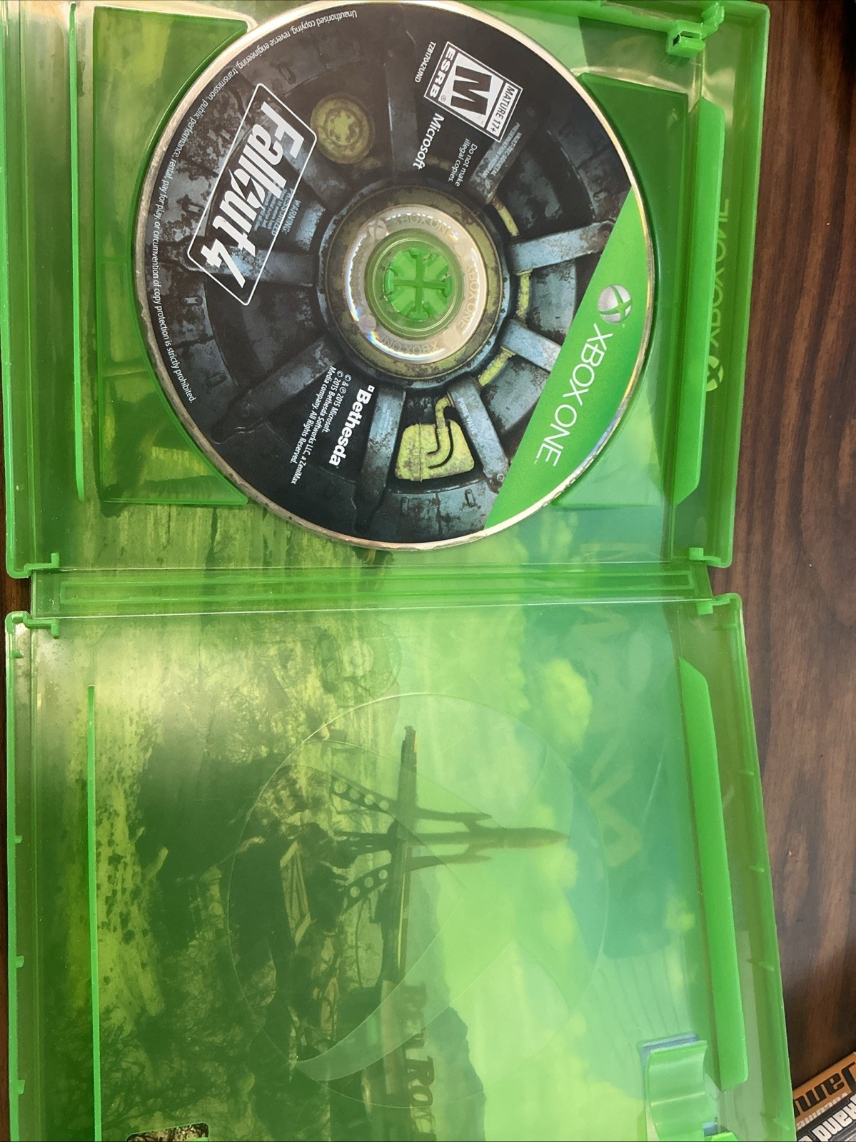 Fallout 4 (Microsoft Xbox One, 2015) Bethesda – Tested and Works No Manual