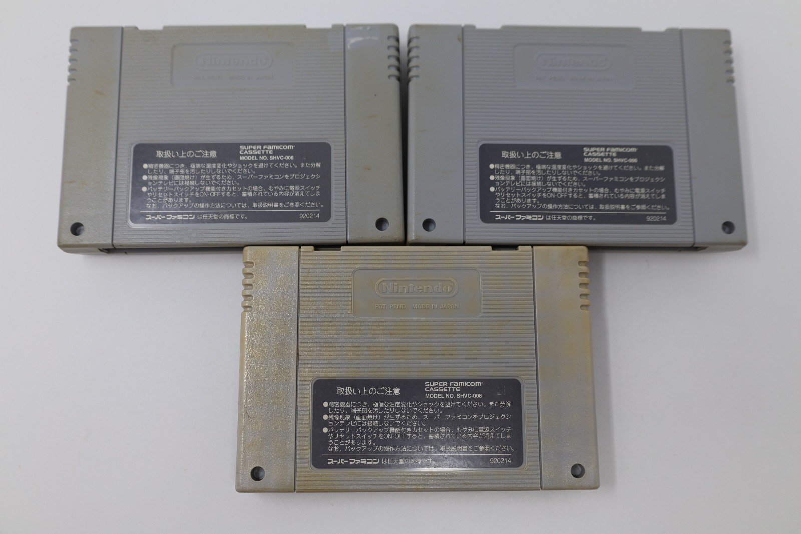 Lot 3 Sailor Moon S R Puzzle Nintendo Super Famicom Japan *US Seller* A