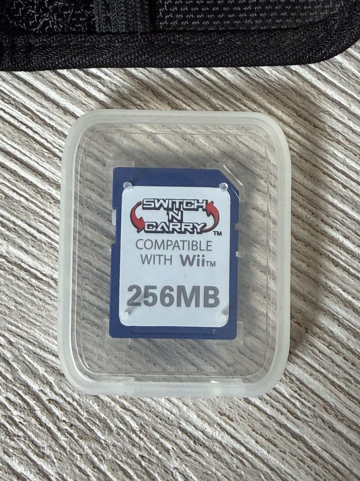 wii switch n carry 256mb With Case