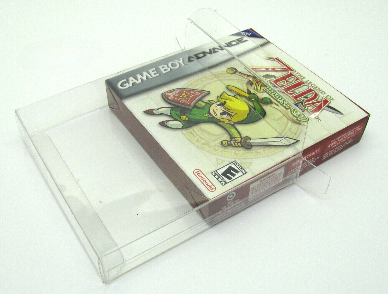 5x NINTENDO GAME BOY ADVANCE GAME BOX – PROTECTIVE BOX PROTECTOR SLEEVE CASE