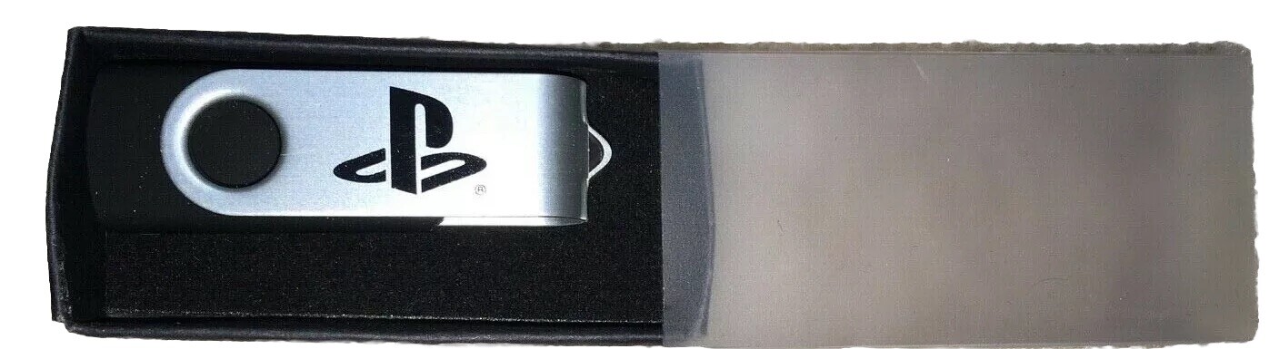 PlayStation Branded Promotional USB Flash Thumb Drive 1 GB Memory Stick