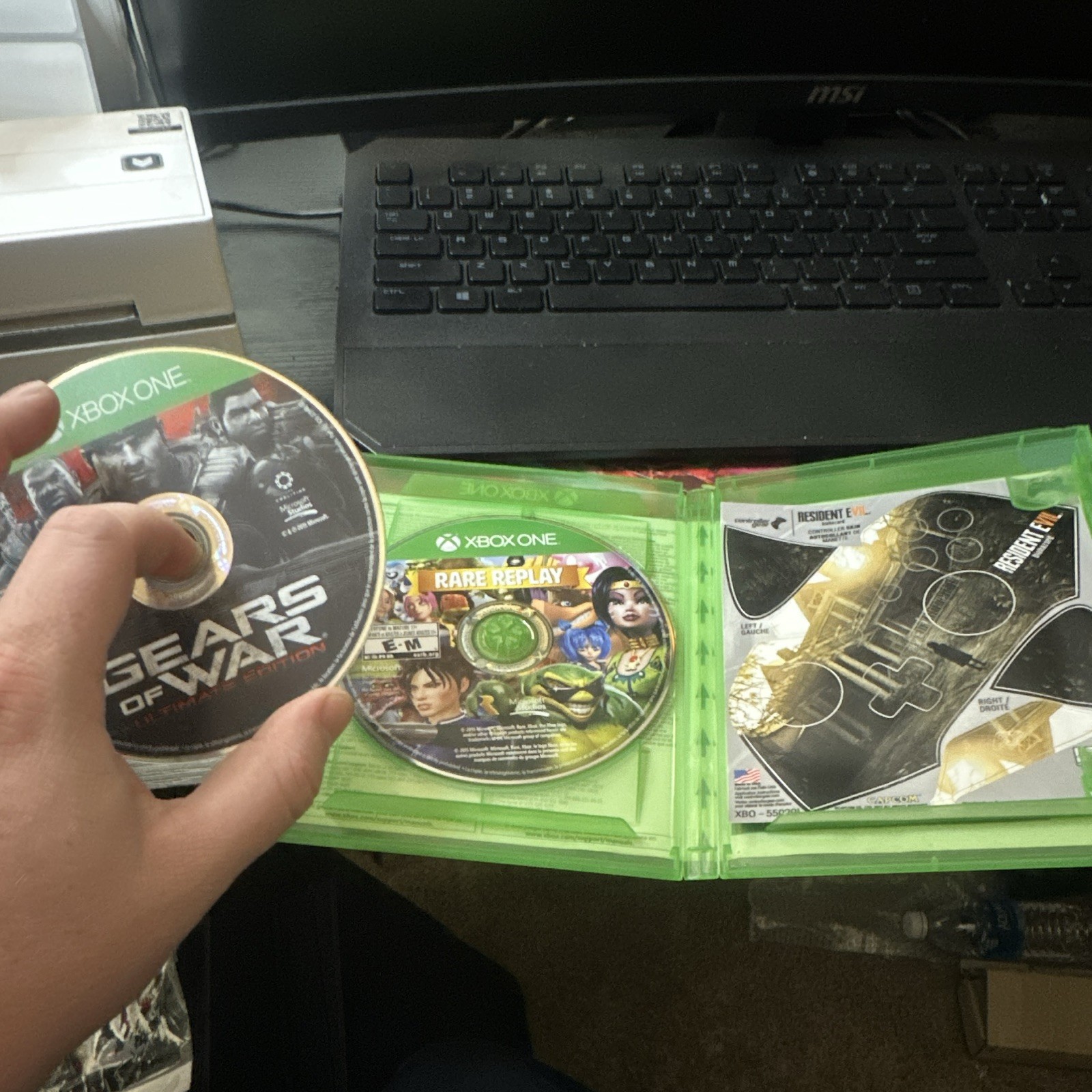 Xbox One Gears of War: Ultimate Edition + Rare Replay Game Bundle