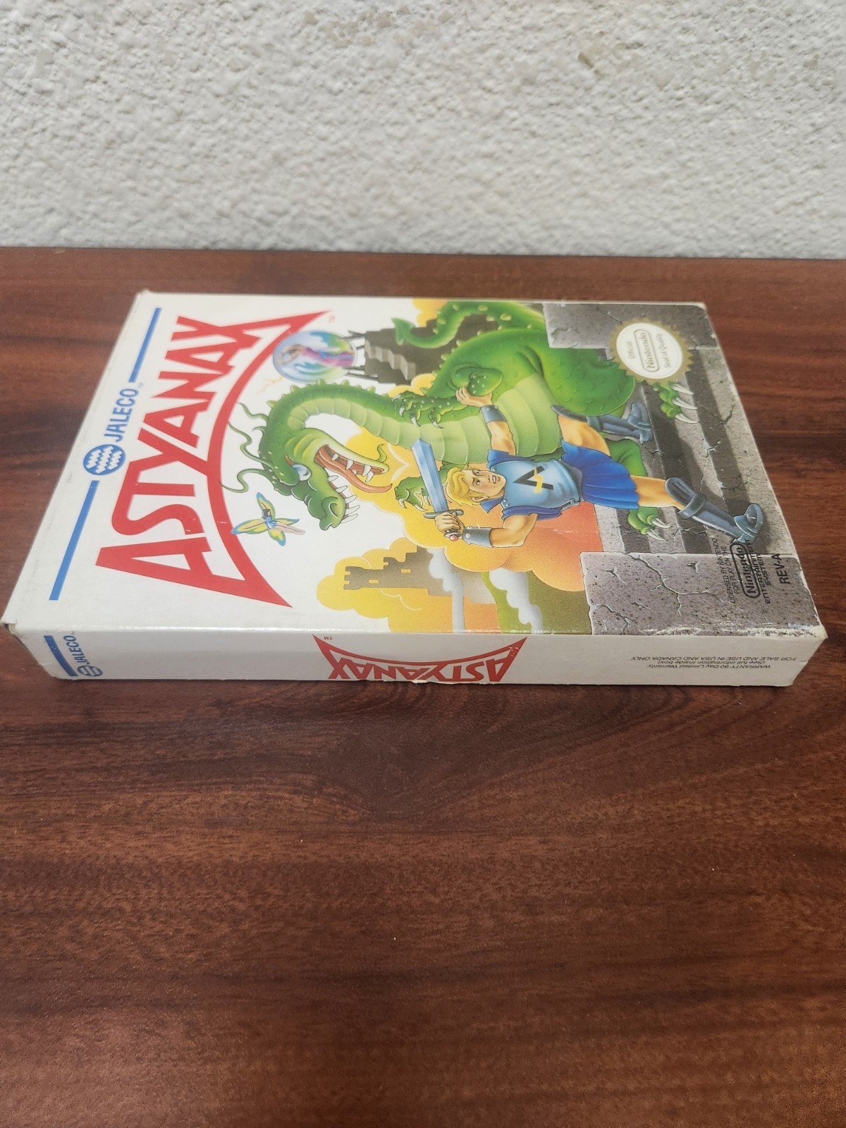 Astyanax (Nintendo Entertainment System NES, 1990) CIB Complete In Box