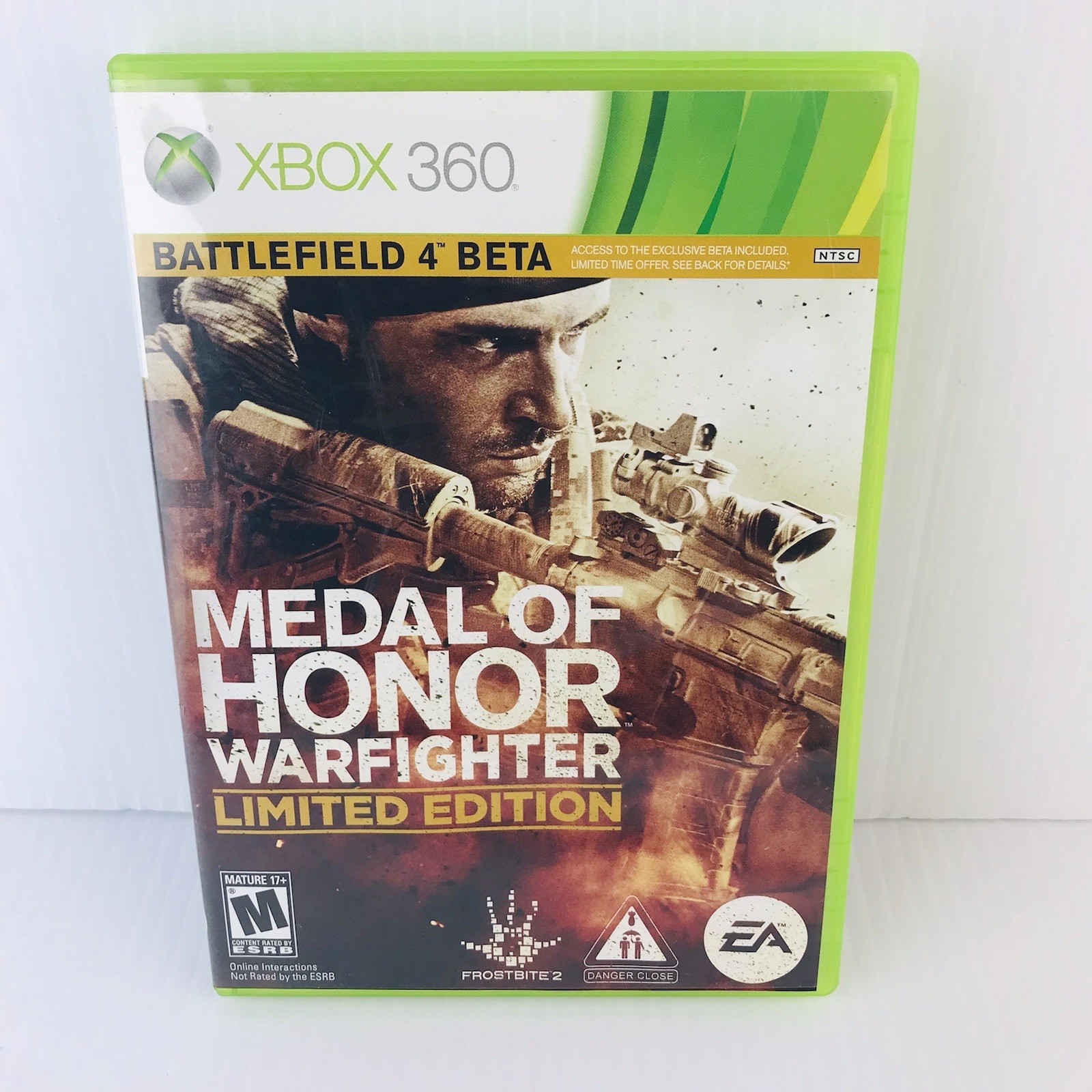 Medal of Honor: Warfighter (Microsoft Xbox 360) Complete CIB Tested 2 Disc