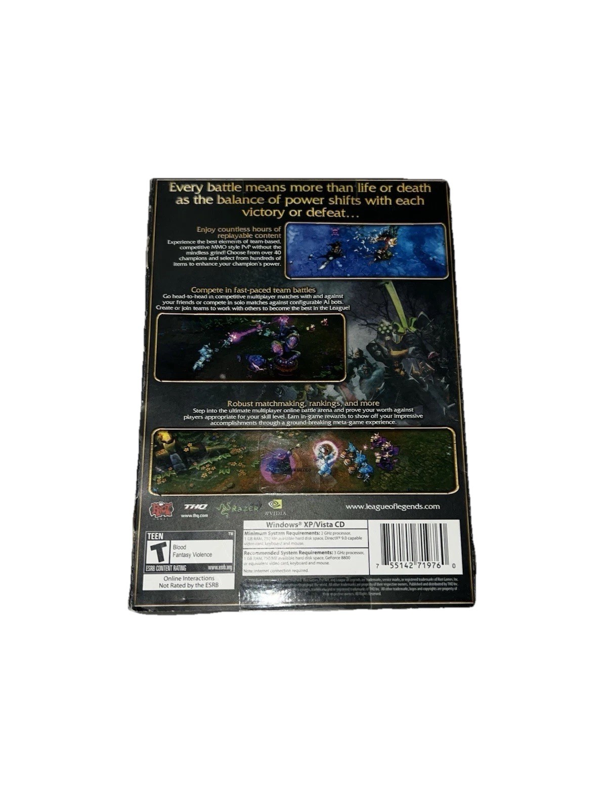 League of Legends Collector’s Pack Riot Games PC CD-ROM MOBA T 2009 Disc & More