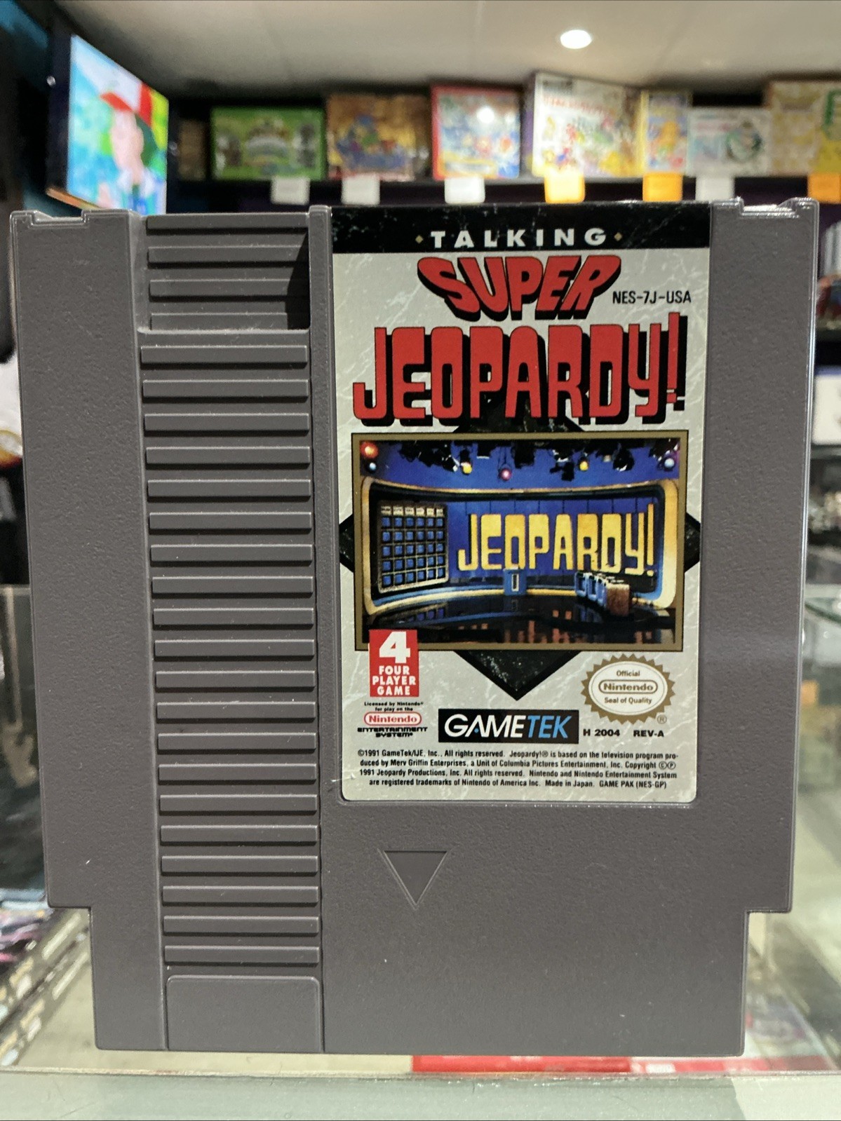Talking Super Jeopardy – Nintendo Entertainment System NES – CIB Complete Tested