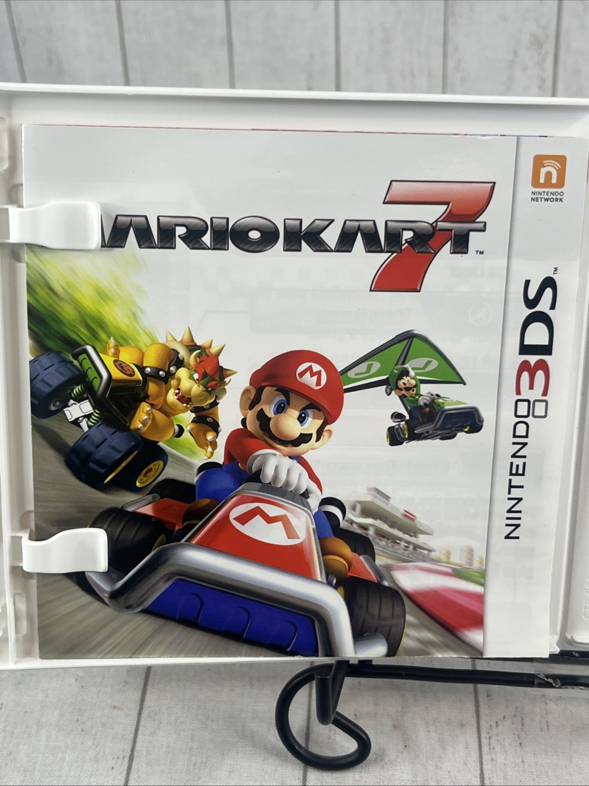 Mario Kart 7 (Nintendo 3DS, 2011) With Inserts READ