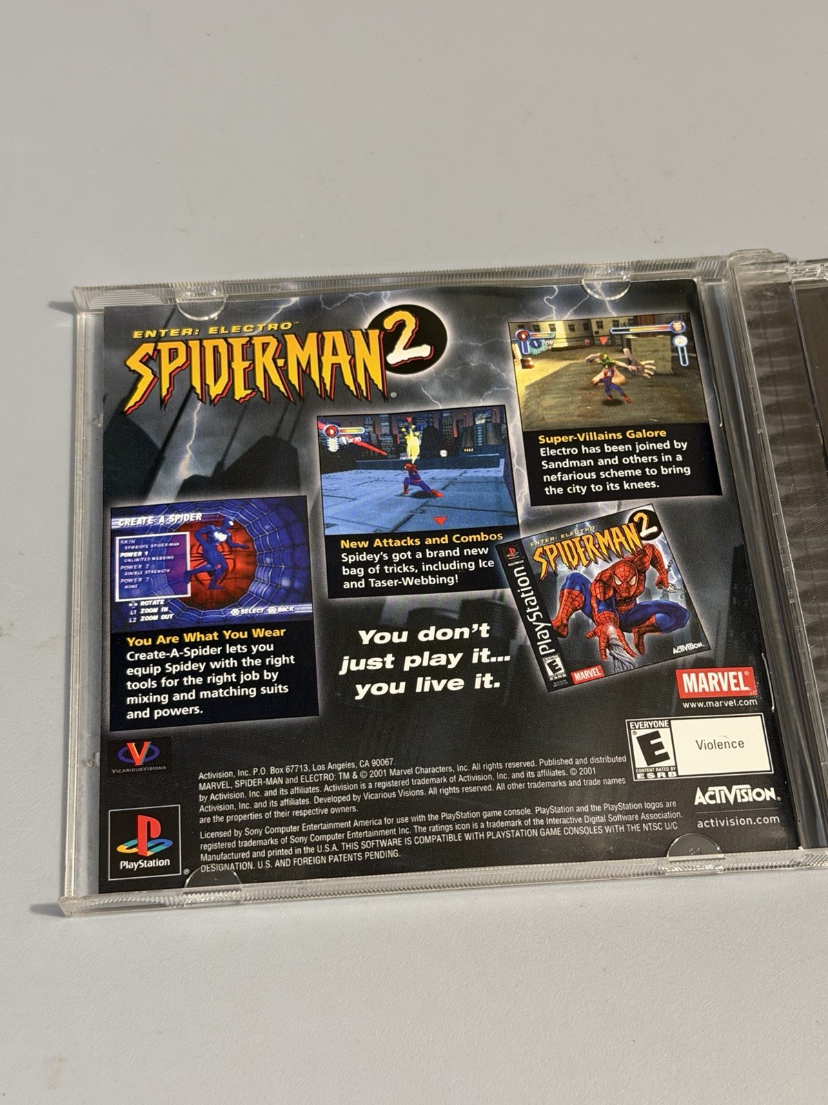 X-Men: Mutant Academy 2 Sony PlayStation 1 PS1 CIB
