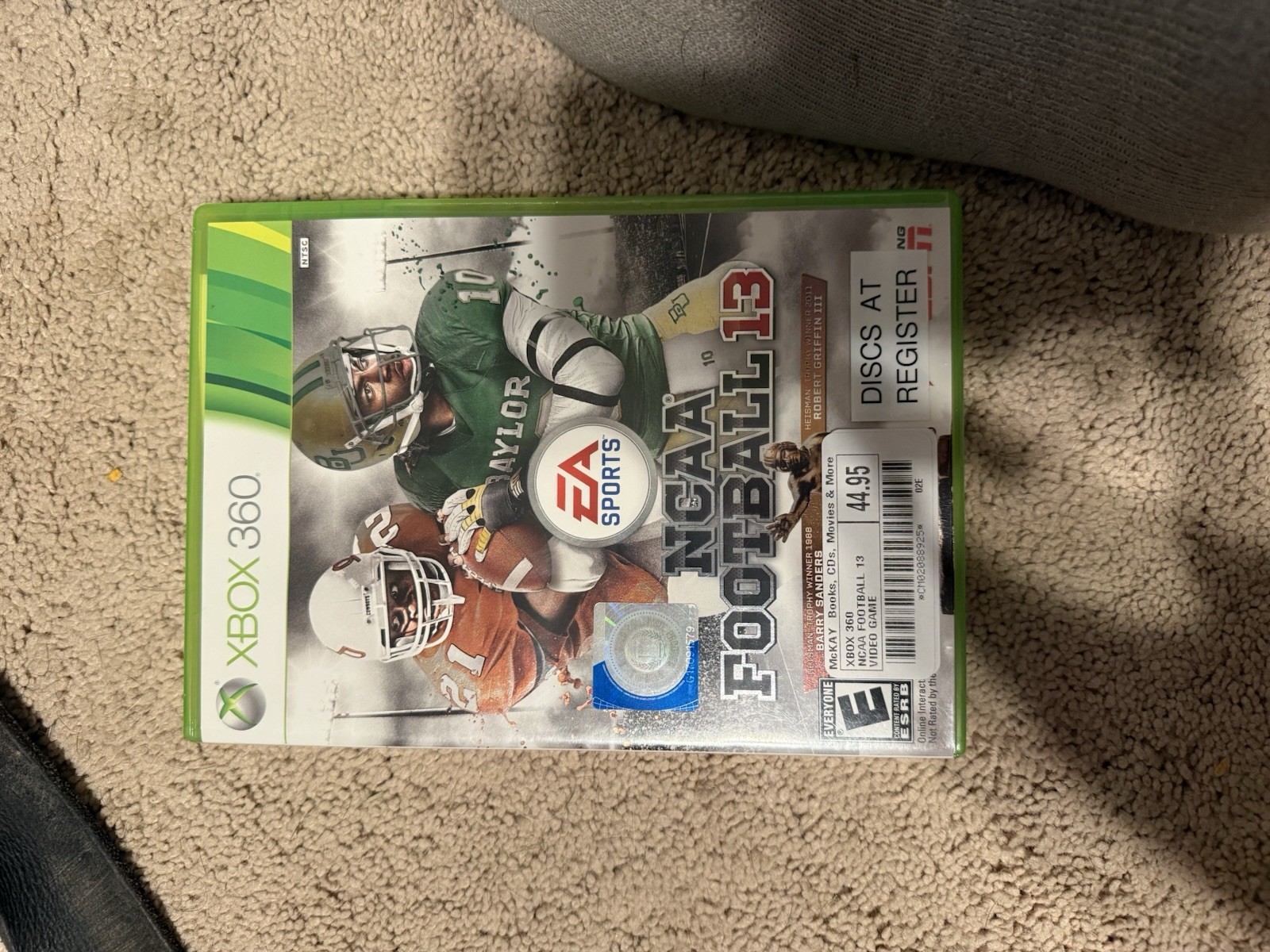 NCAA Football 13 (Microsoft Xbox 360, 2012)