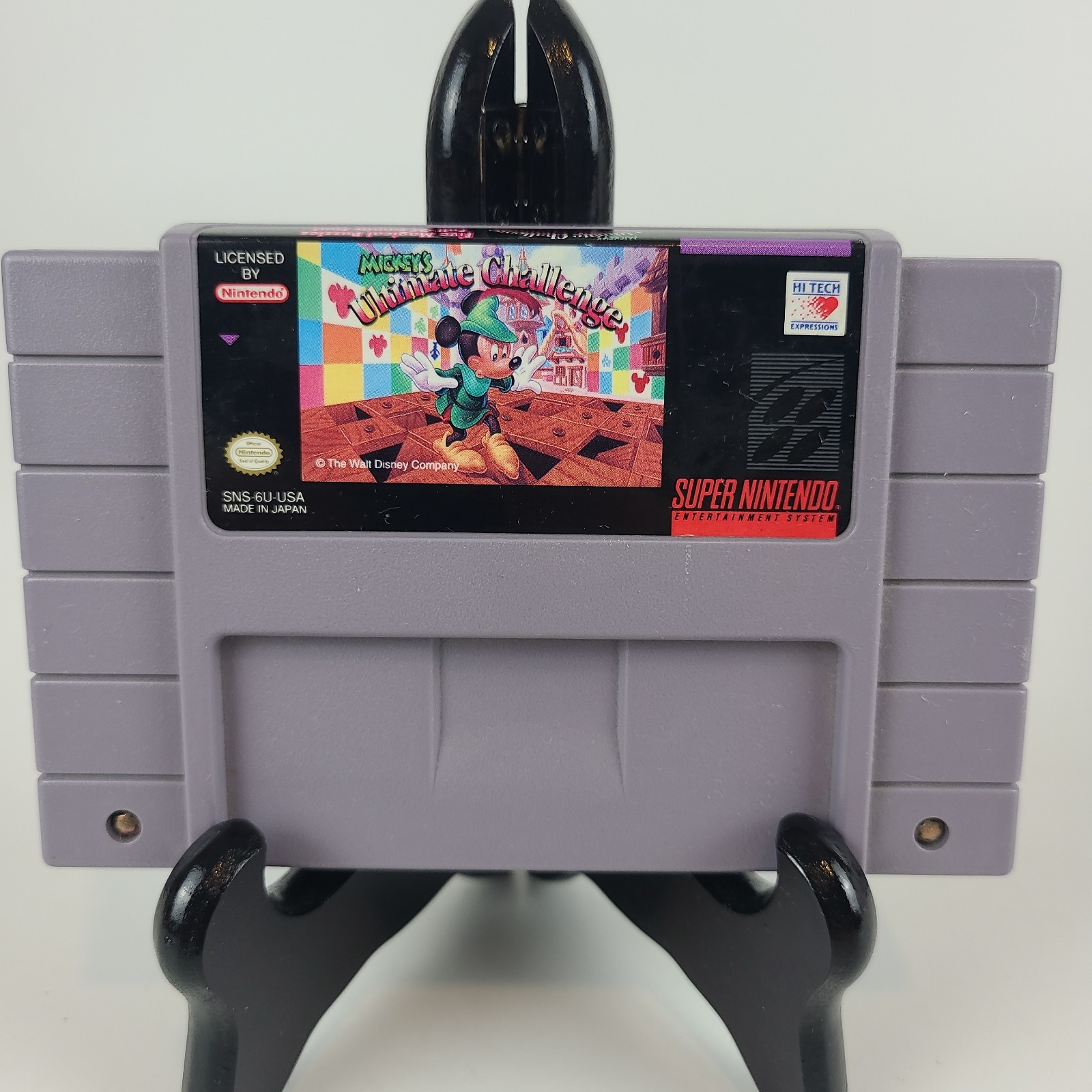 Mickey’s Ultimate Challenge Super Nintendo SNES NTSC Video Game Tested