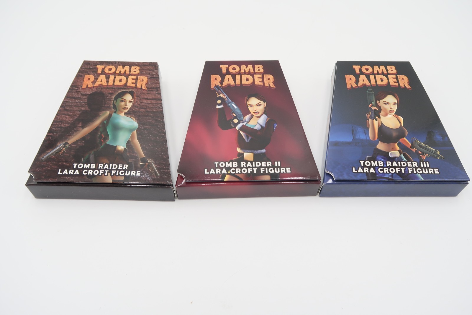 Tomb Raider I-III Remastered Collectors Edition Figures, LIMITED RUN GAMES LRG