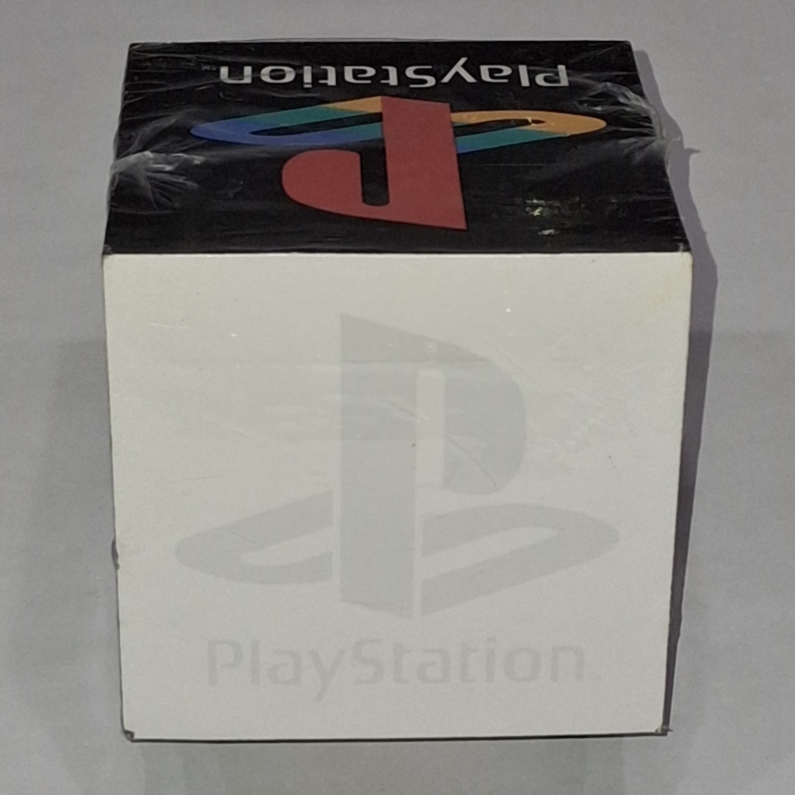 DEADSTOCK 1990s Sony PlayStation Logo Note Pad Cube Factory Sealed NOS Promo VTG