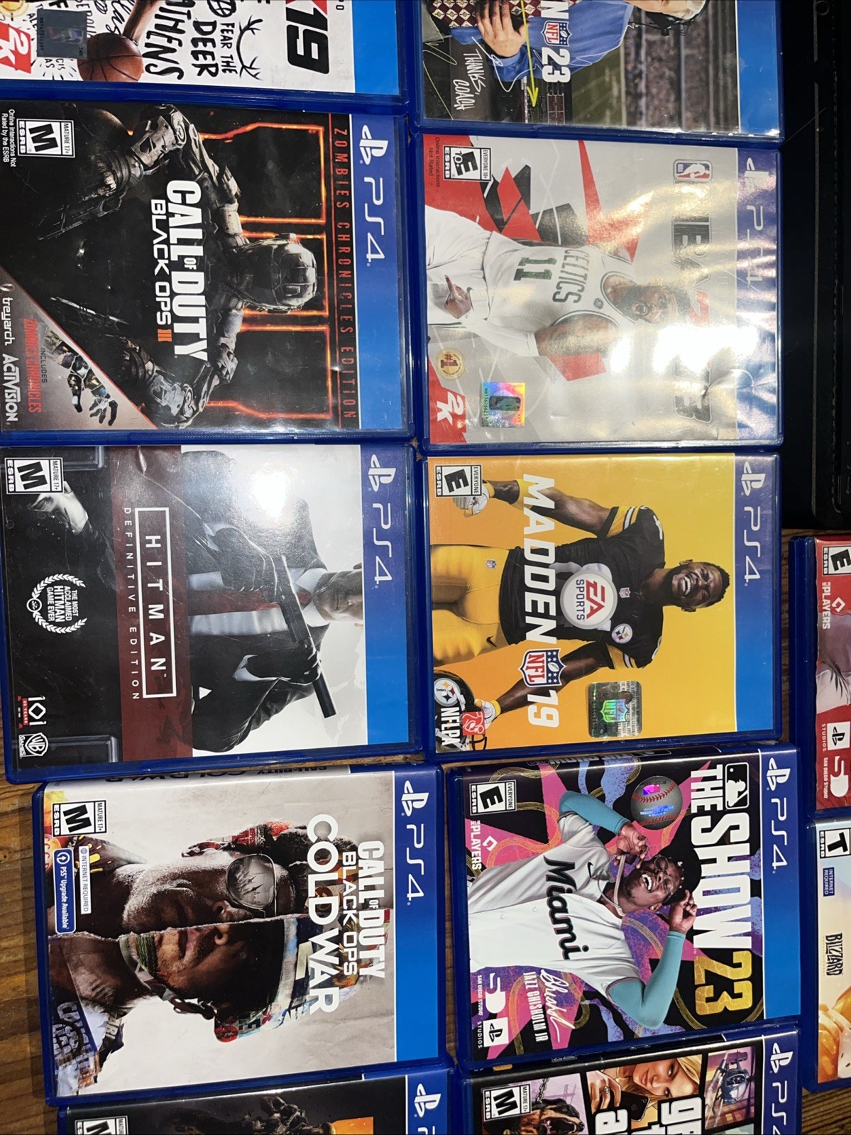 Sony PlayStation 4 Slim CUH-2115B 1TB Console Game Bundle Controllers 11.52 FW