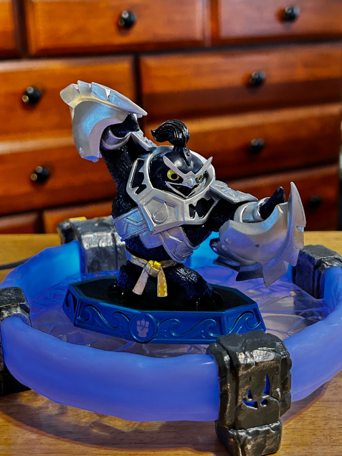 Activision Skylanders Dark King Pen Sensei Character Figure Imaginators 2016