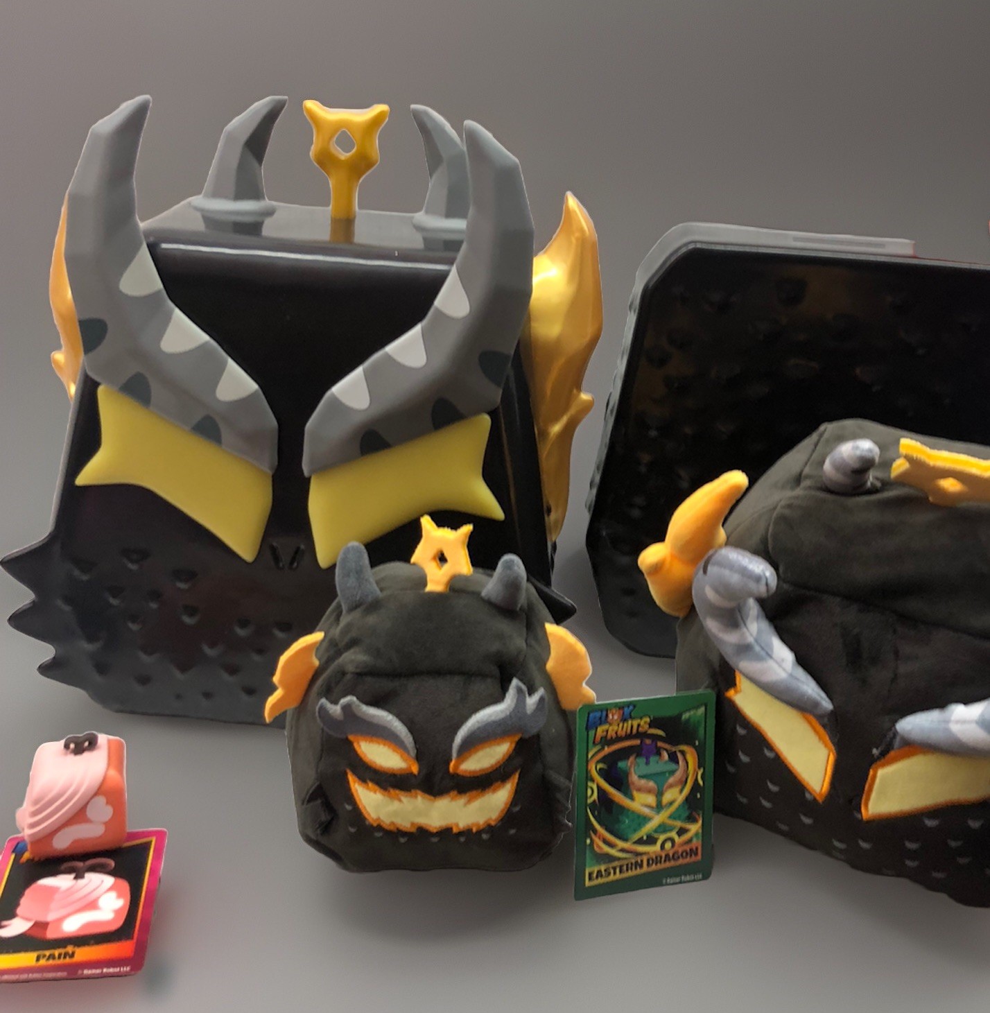 Blox Fruits Ember Dragon Ultimate Bundle Premium Mythical DLC Box Plush Figures