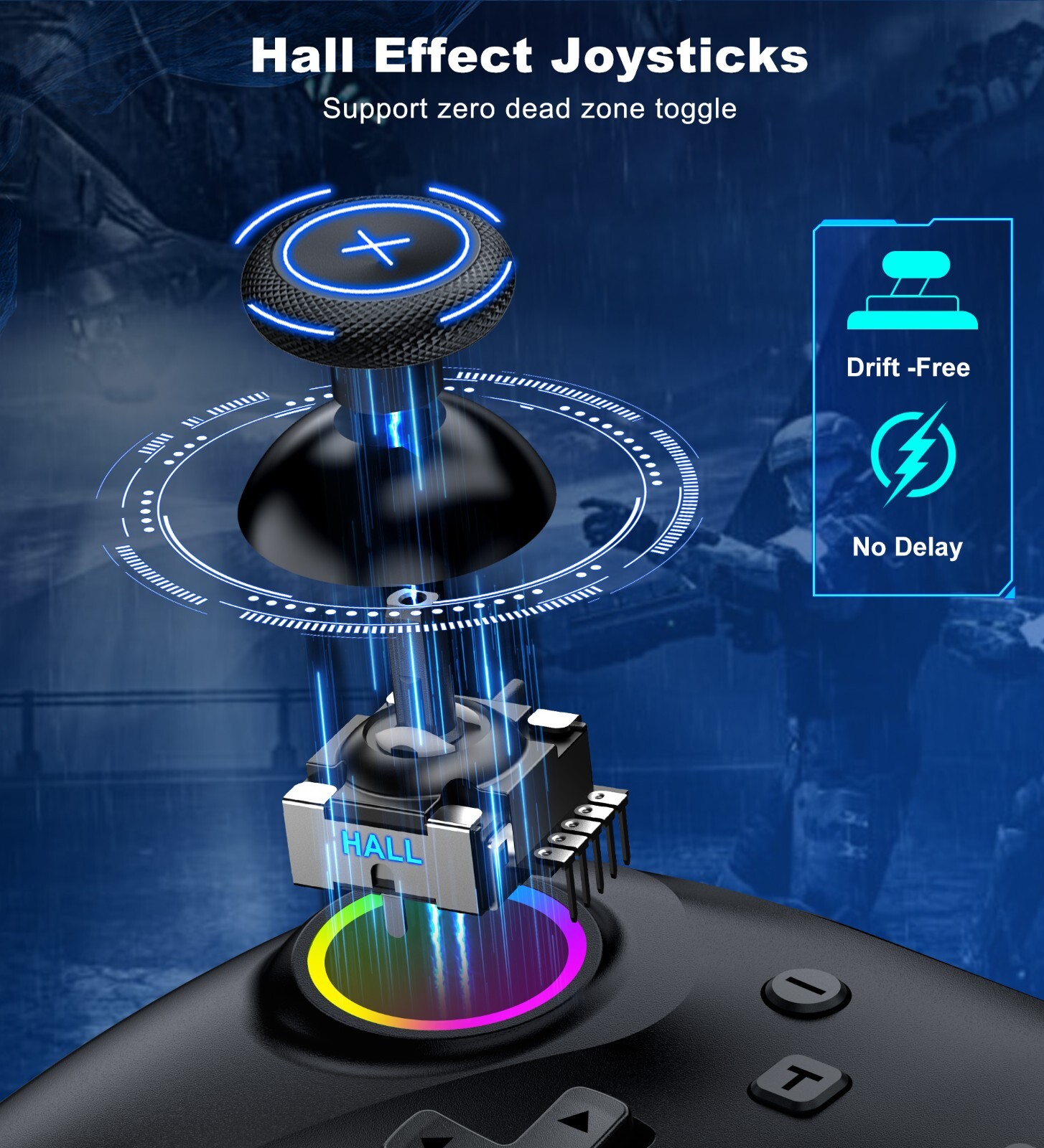 Wireless Bluetooth Controller for Android/iOS,Nintendo switch/OLED,PC Controller