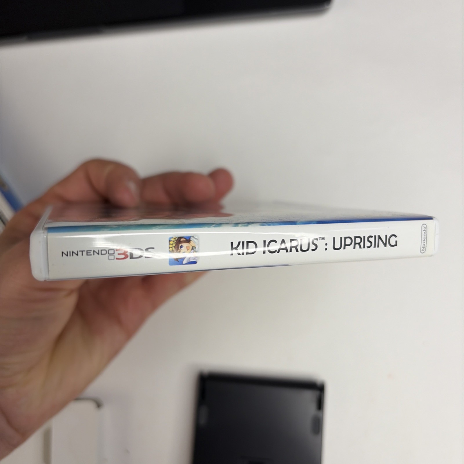 Kid Icarus: Uprising (Nintendo 3DS, 2012) Big Box -CIB Complete Stand