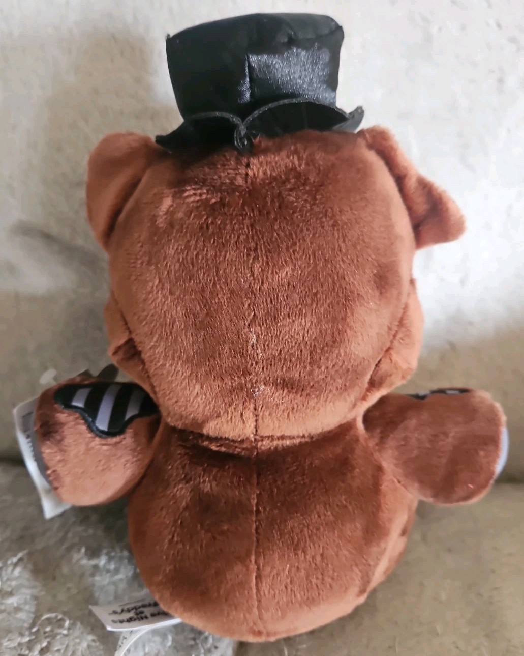 Jazwares Five Nights at Freddys Nightmare FREDDY 8” FNAF Plush Glow In Dark Eyes