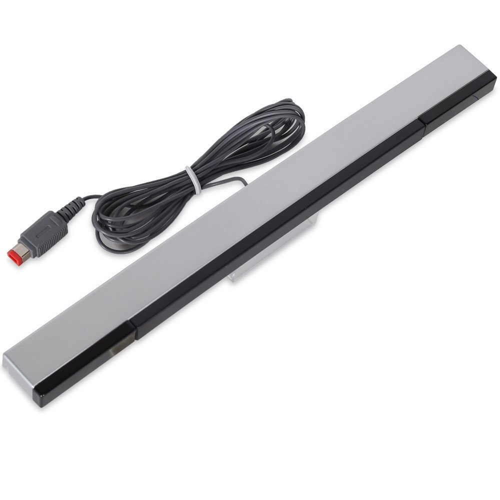 New Wired Infrared Ray Sensor Bar for Nintendo Wii / Wii U Free Shipping USA