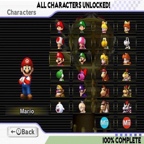 Wii Unlocked Save Collection – 450+ Saves – 1GB Memory Card – 100% Complete