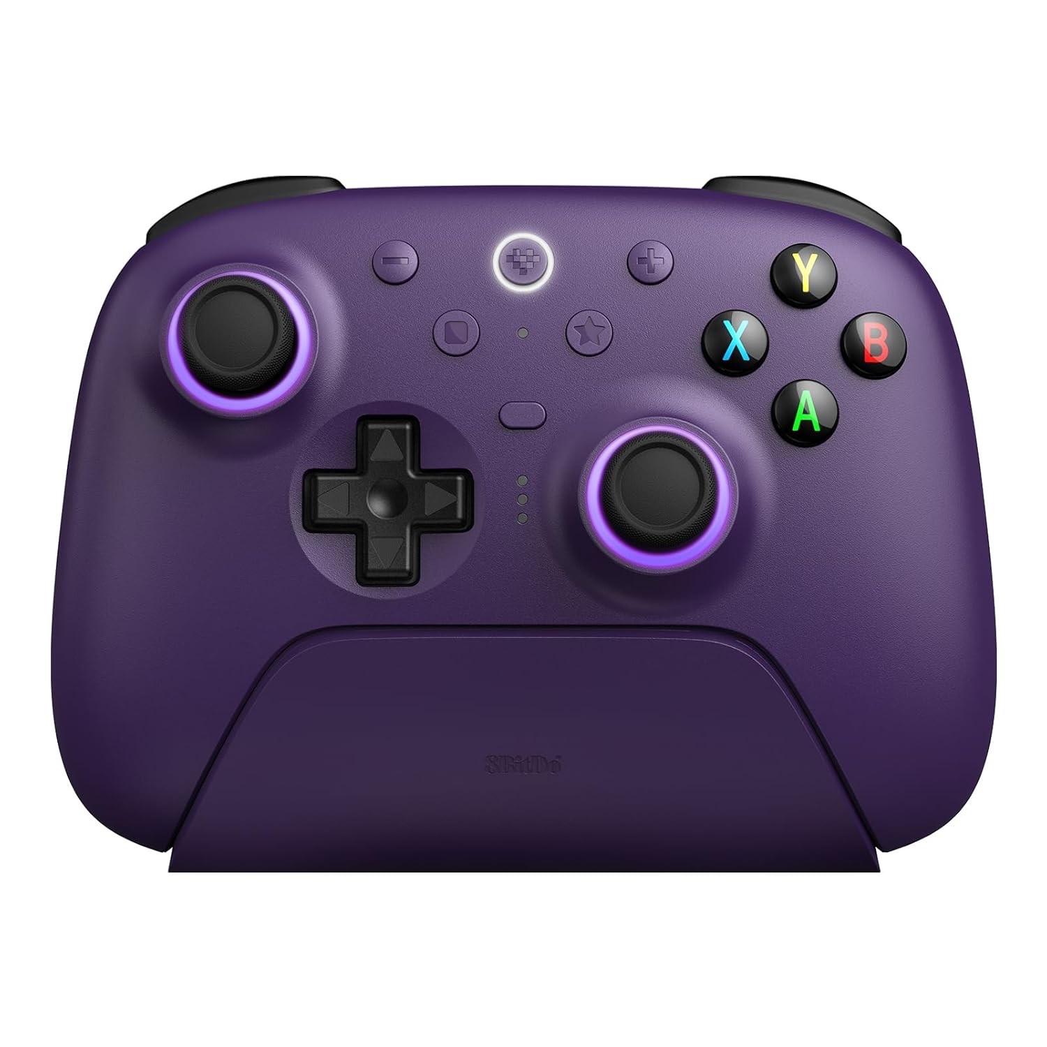 8BitDo Ultimate 2 Wireless Controller/Charging Dock for Windows/Android – Purple