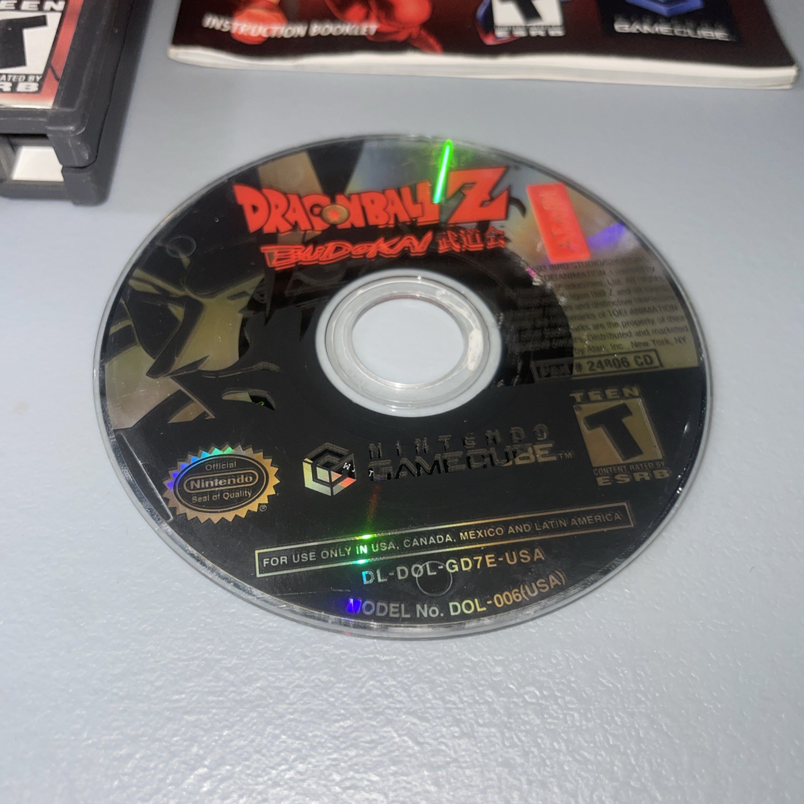 Dragon Ball Z: Budokai (Nintendo GameCube, 2003) CIB Tested