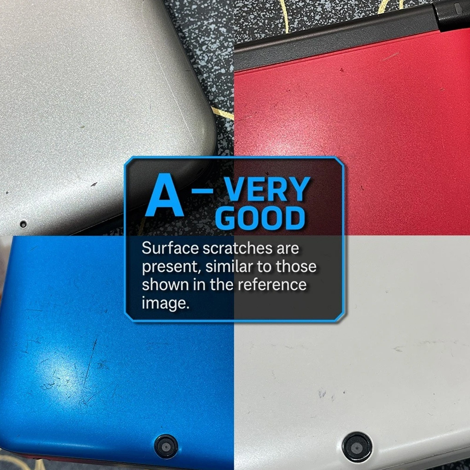 Nintendo 3DS LL XL Red Black Console Region Free English System + Charger SD