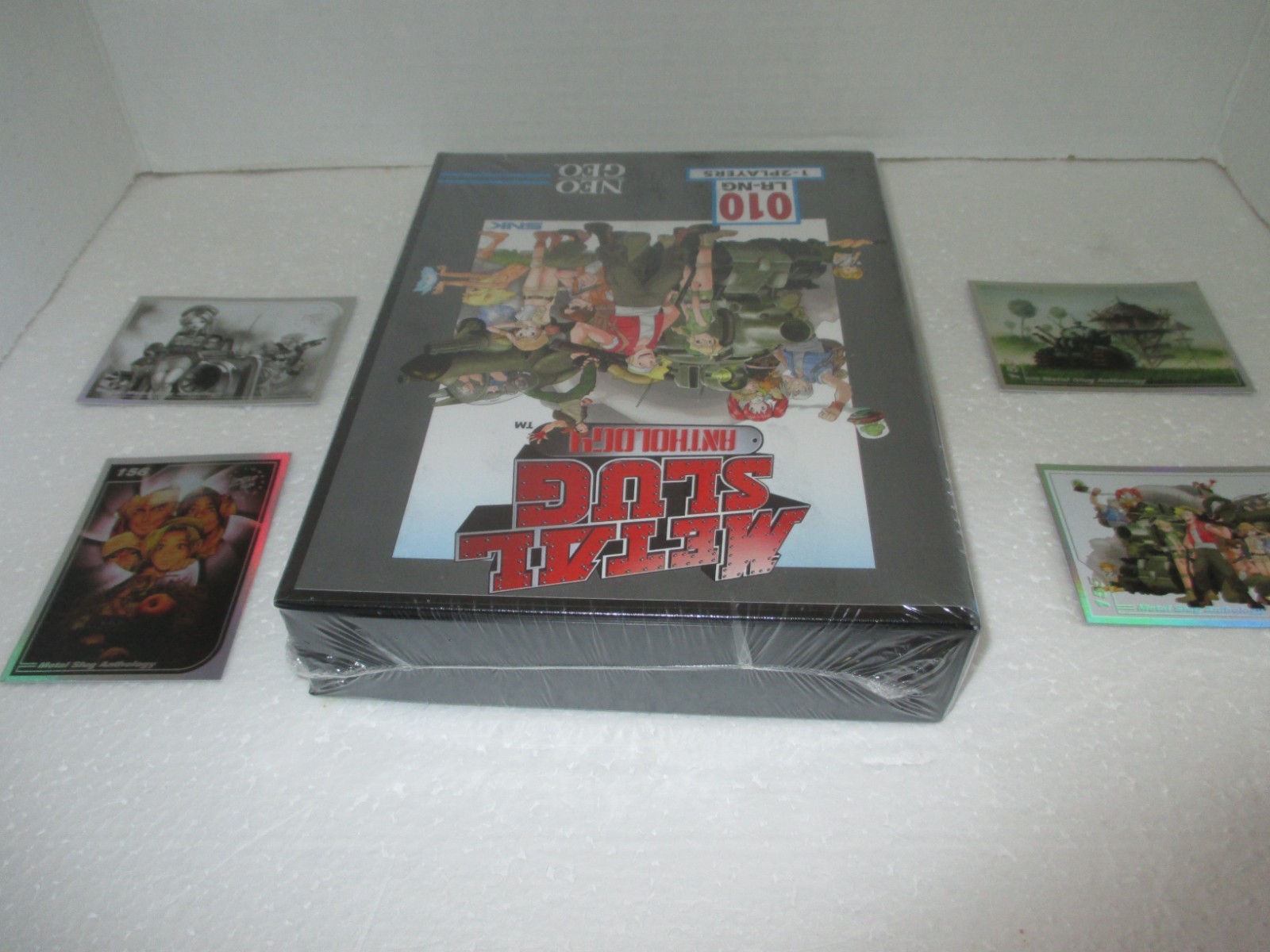 Metal Slug Anthology CE PS4 Brand New Sealed LRG Neo Geo with 4 Cards Included !