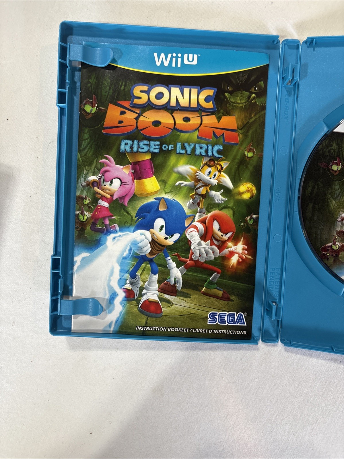 Sony Boom Rise of Lyric for Nintendo Wii U 2014 CIB Complete In Box