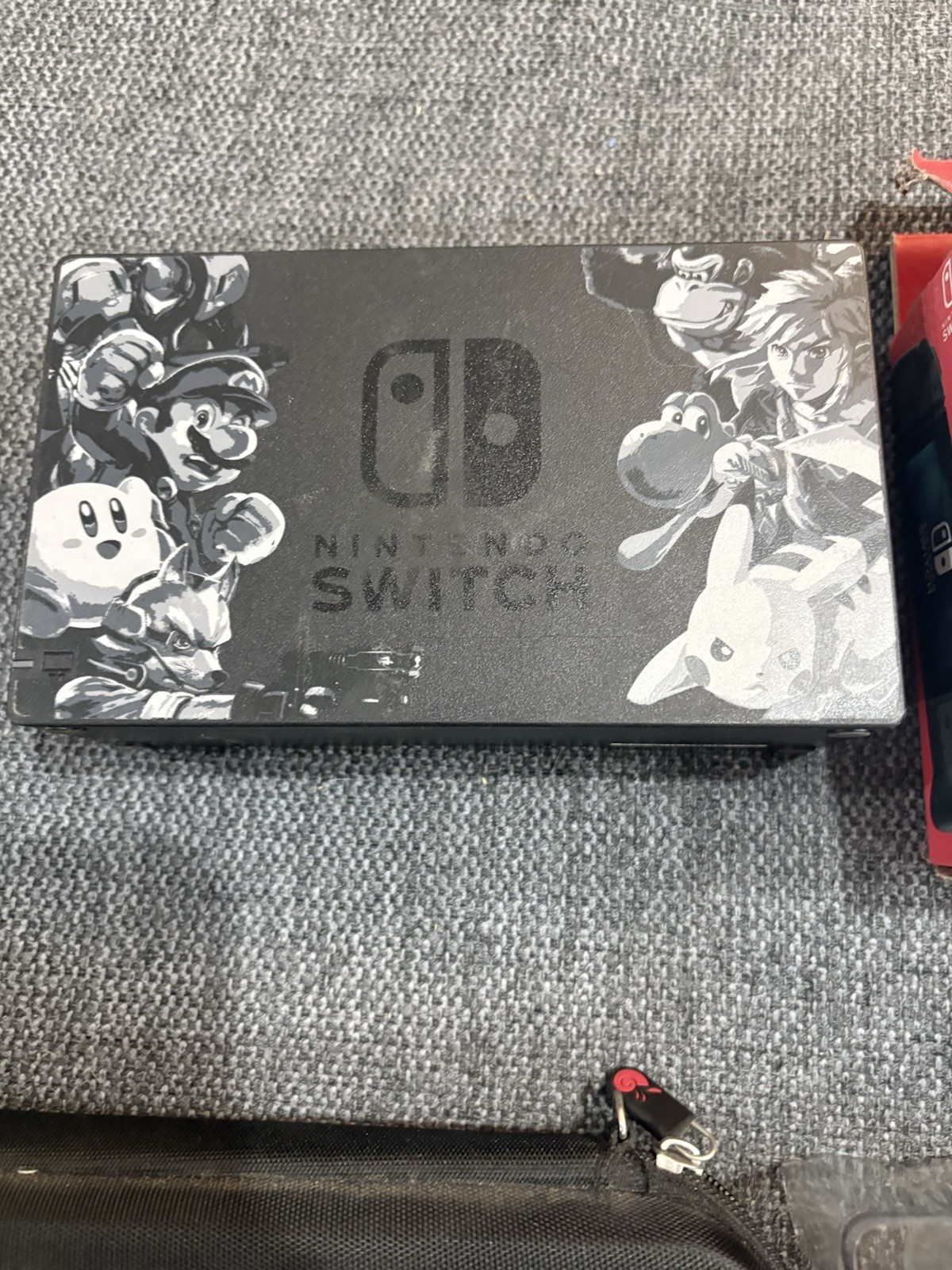 Nintendo Switch Accessories Set Dock Station, Joy Con, Hardshell Case No Cords