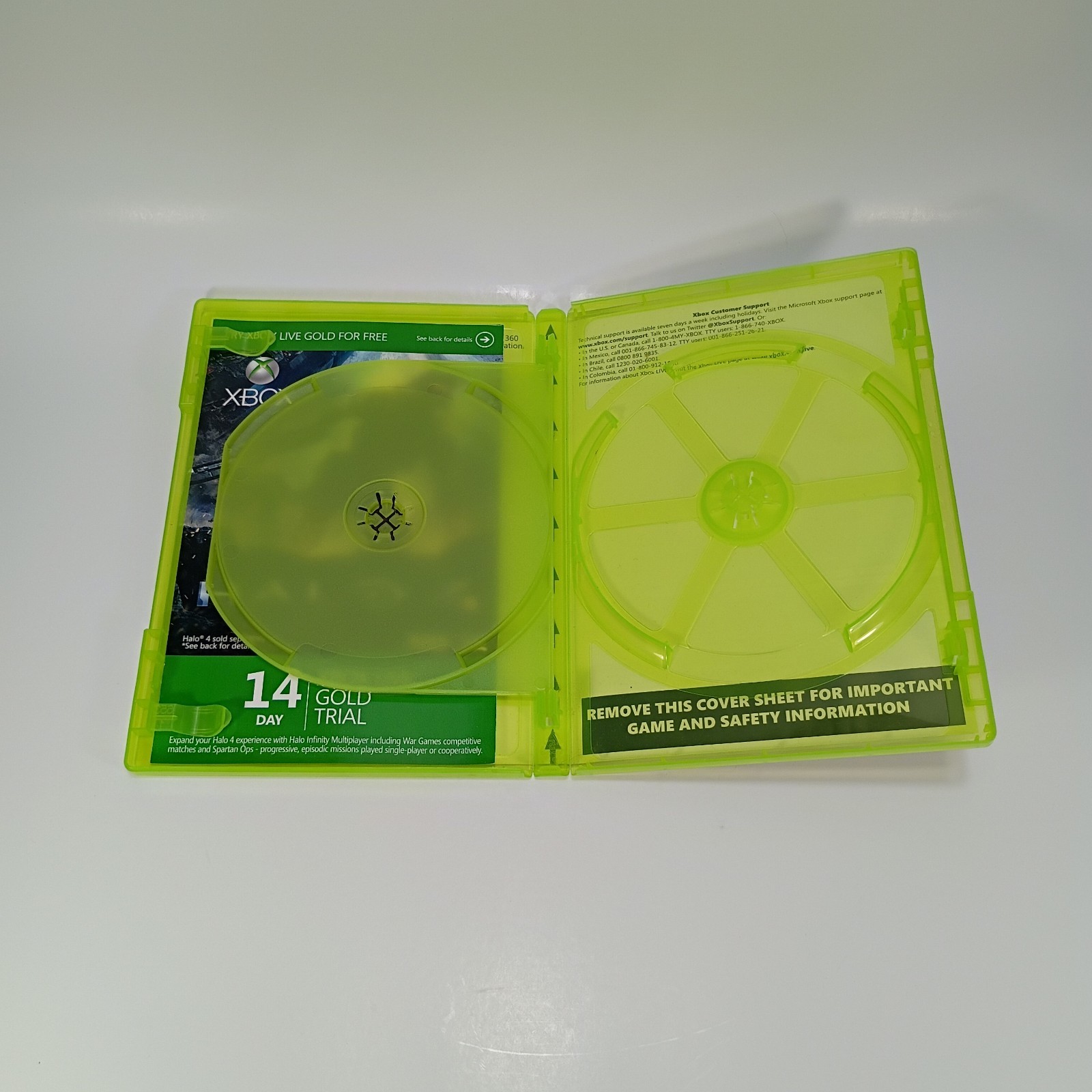 Halo 4 For Microsoft Xbox 360 Complete In Box CIB
