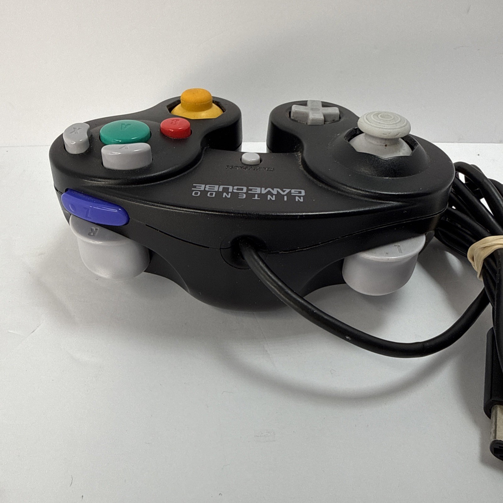 OEM Nintendo GameCube Controller Authentic Tested Clean Black GC