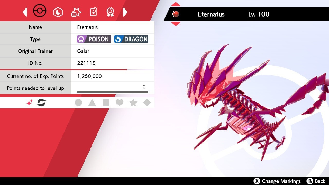 🌟2022 Shiny Eternatus Event Untouched | Pokemon Sword & Shield🌟
