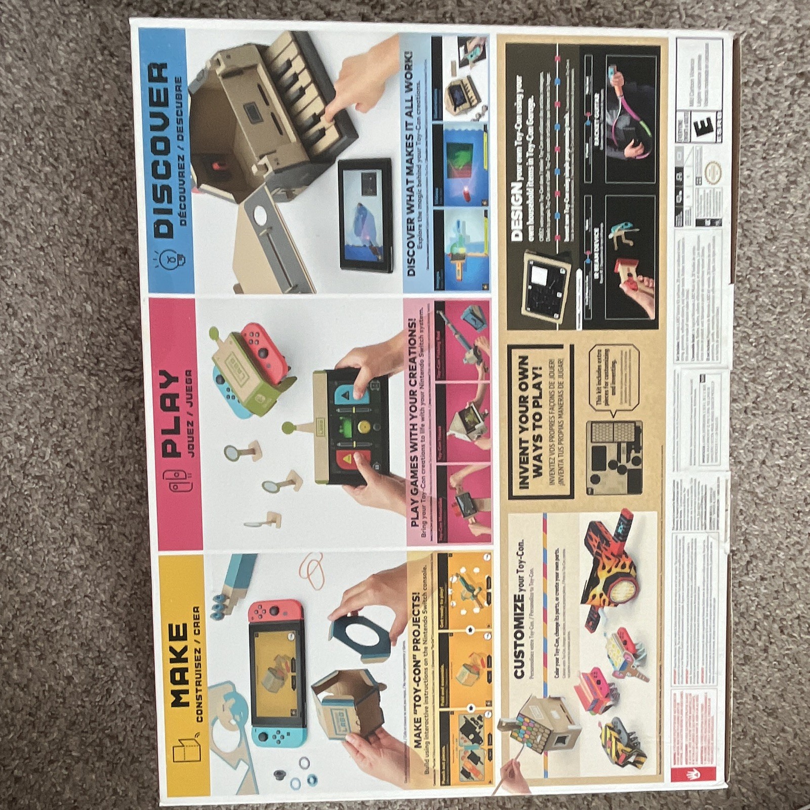 Nintendo Labo Toy-Con Variety Kit + Vehicle Kit for Nintendo Switch