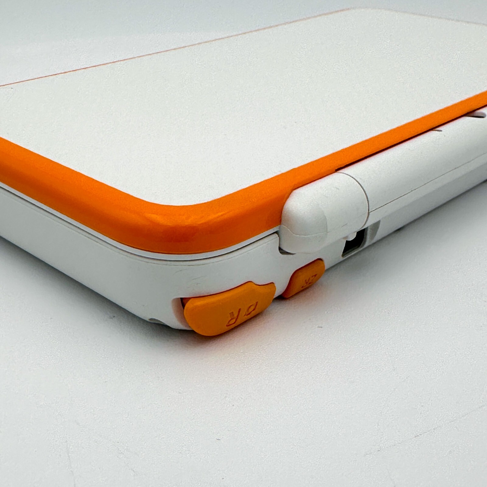New Nintendo 2DS XL LL White Orange Console Japanese ver Good Condition Tested