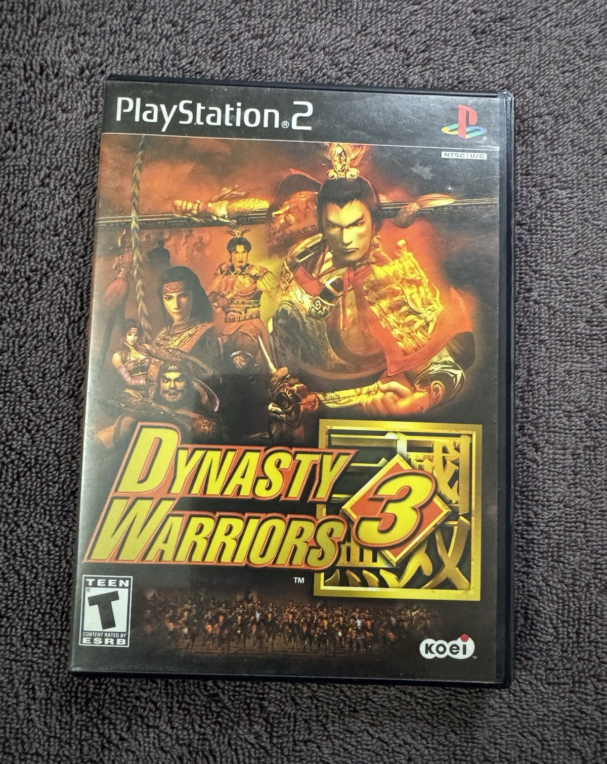 KOEI Dynasty Warriors 3 Manual Included PS2 NTSC-U/C T-Teen