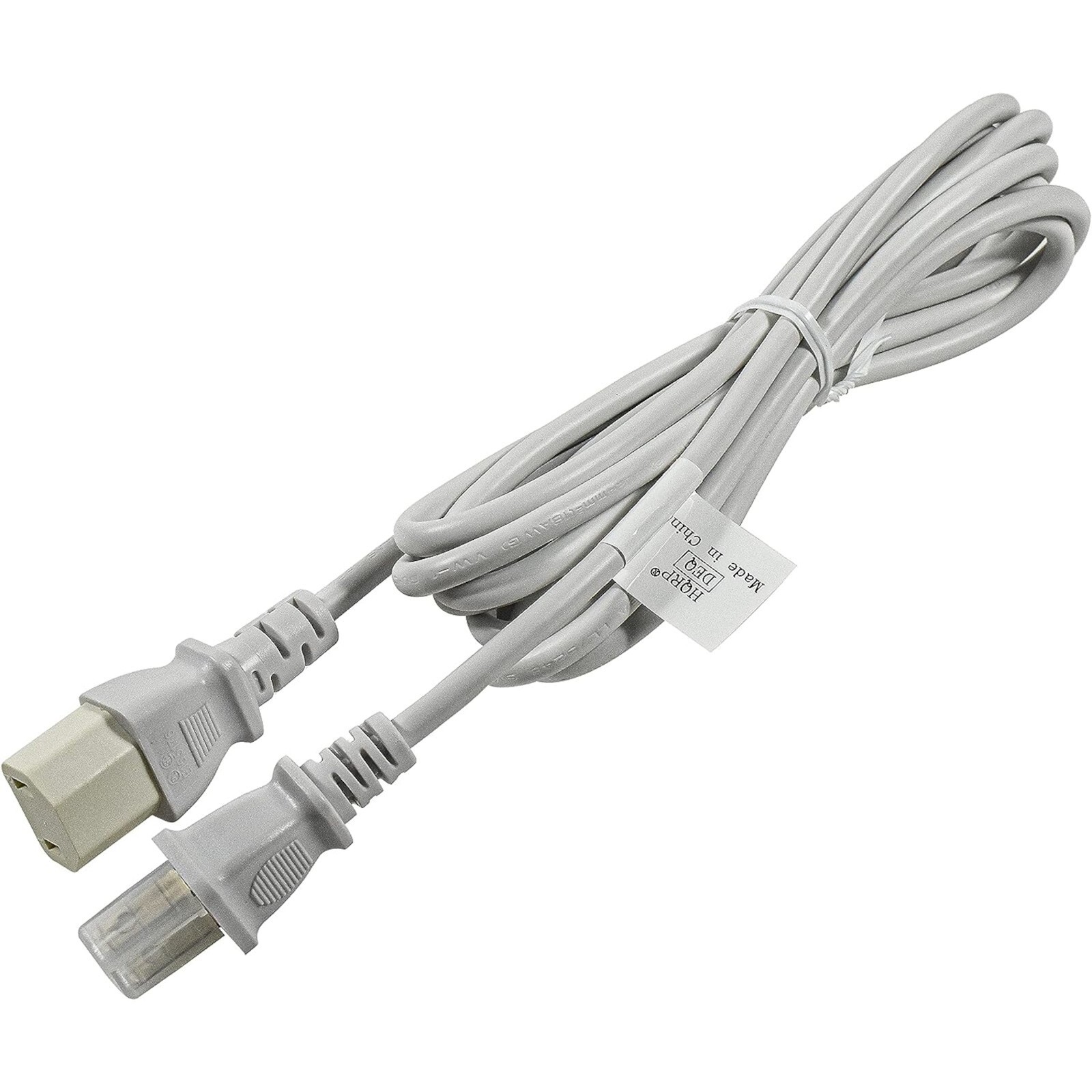 HQRP White 10ft AC Power Cord for Xbox 360 Jasper, Falcon and Slim
