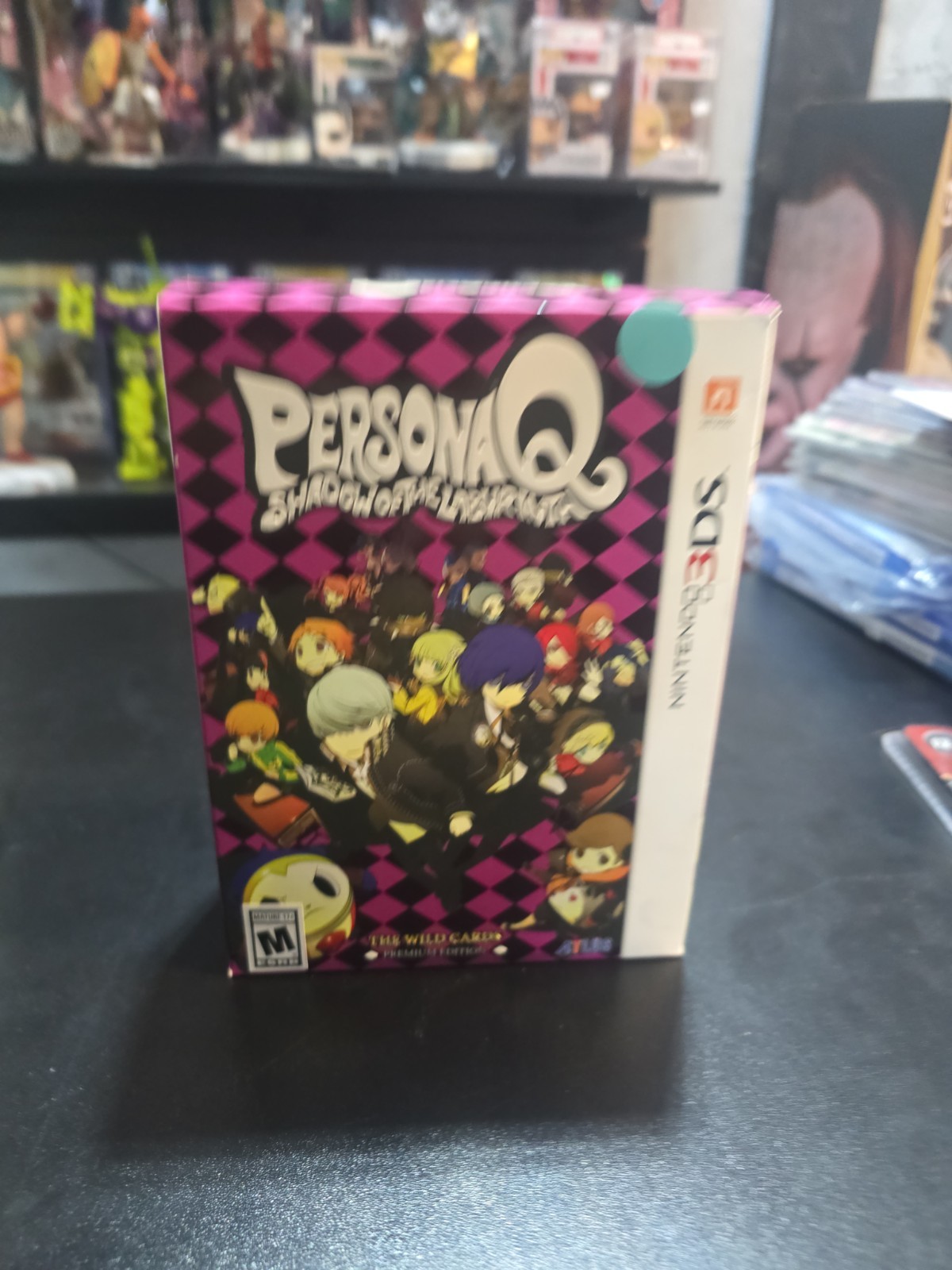 Persona Q: Shadow of the Labyrinth The Wild Cards Premium Edition – open box